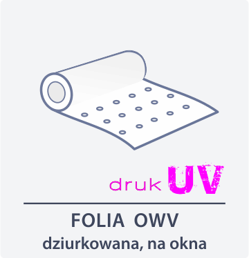 Folia OWV UV print - tył