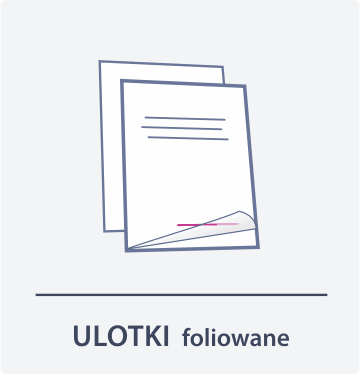 Ulotki foliowane