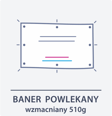 Baner powlekany 510g