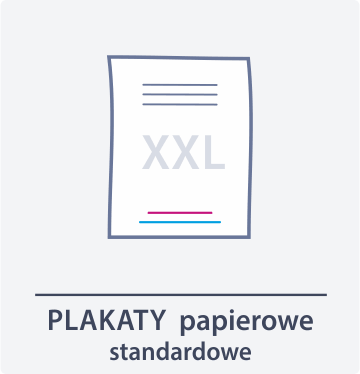 Plakaty XXL papierowe - ikona tył