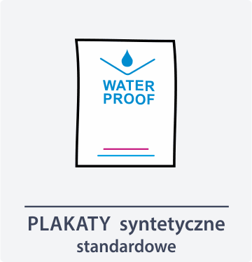 Plakaty XXL syntetyczne - ikona tył
