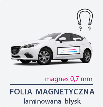 folia magnetyczna LB 0,7mm DGprint.pl B