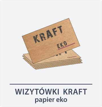 Wizytówki Kraft