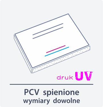 Płyty PCV format dowolny