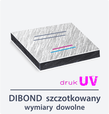 dibond szczotkowany dowolny Drukarnia DGprint.pl