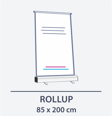 Roll-up 85x200 - tył