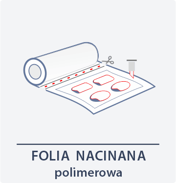 Folia nacinana polimerowa - tył
