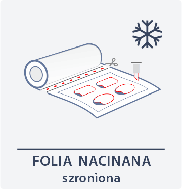Folia nacinana szroniona - tył