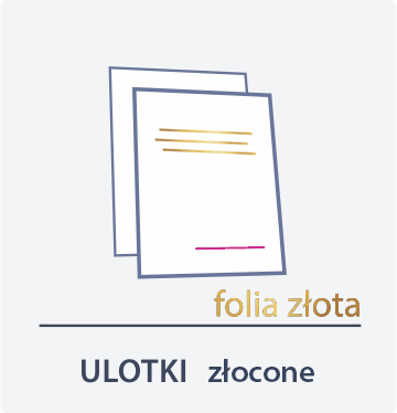 Ulotki złocone
