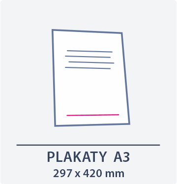 ikona plakat a3 - Drukarnia DGprint.pl