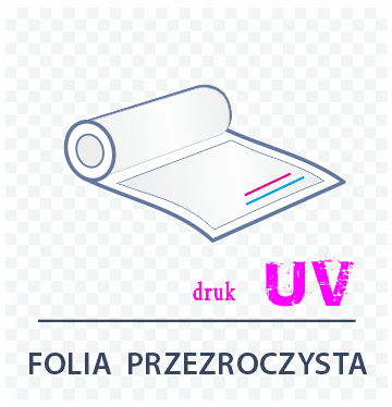 folia przezroczysta druk UV Drukarnia Dgprint.pl B