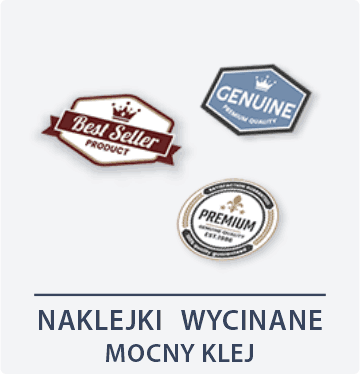 naklejka MOCNY KLEJ DGprint.pl B