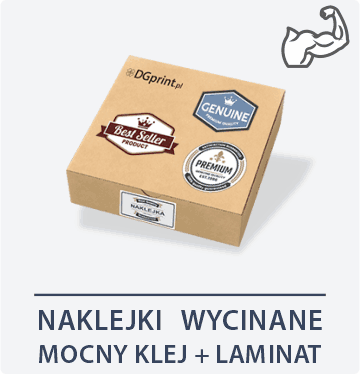 naklejka MOCNY KLEJ + LAMINAT DGprint.pl A