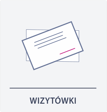 Wizytówki KAT - tył