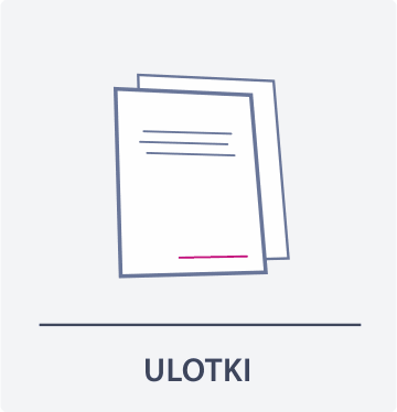 Ulotki - tył
