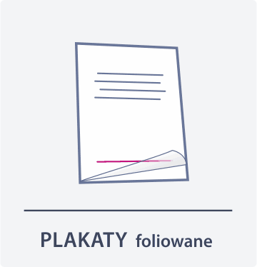 Plakaty foliowane