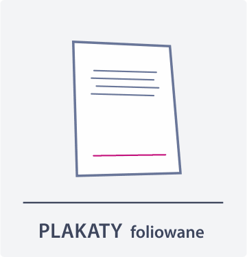 Plakaty foliowane - tył