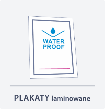 Plakaty laminowane - tył