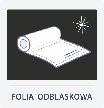 Folia odblaskowa - tył