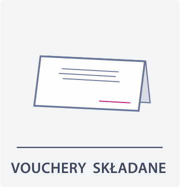 Vouchery SKŁADANE - tył